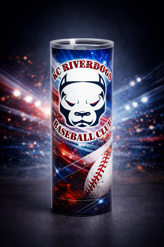 20 oz Riverdogs Baseball Tumbler